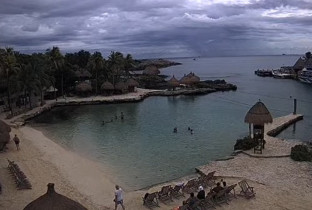 Imagen de vista previa de la cámara web Quintana Roo - Xcaret Beach